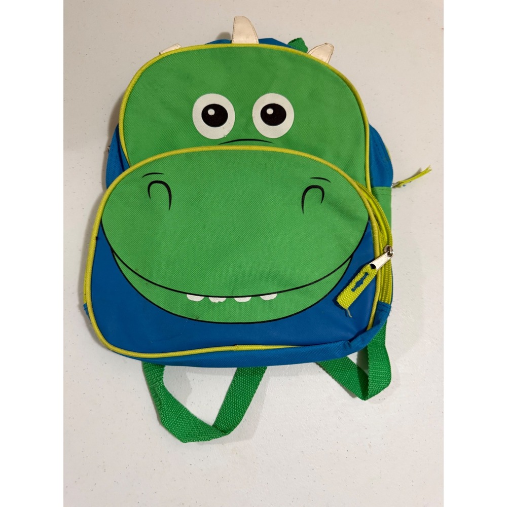Blue Green Dinosaur Toddler Backpack Kids Character School Bag 93551 C44436